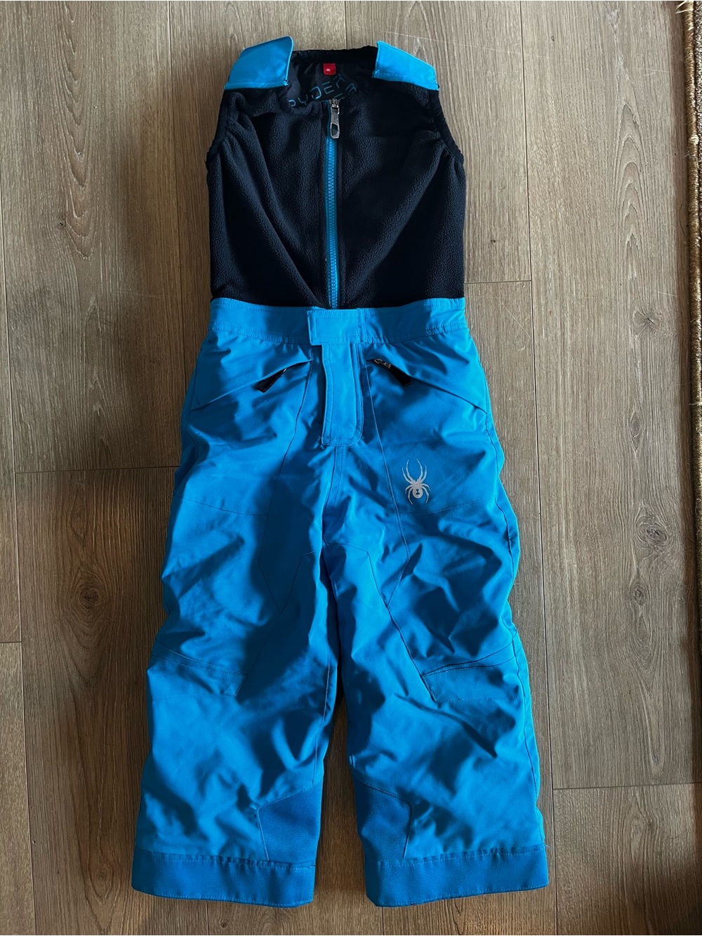 Spyder Kids Bright Blue Snow Overalls